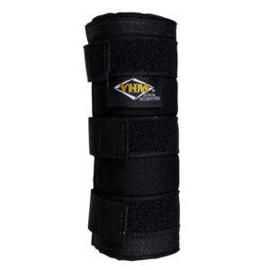 Black adjustable ankle or wrist weight wrap