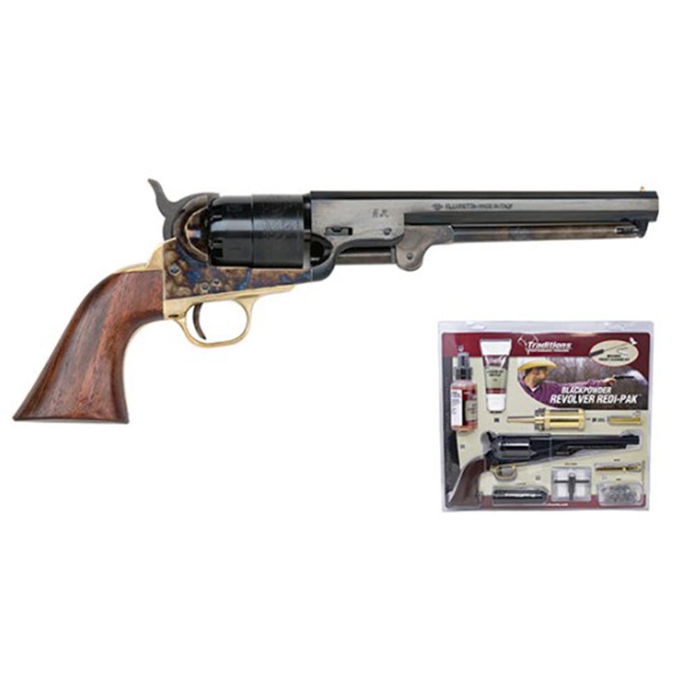 Black powder revolver and rebluing kit