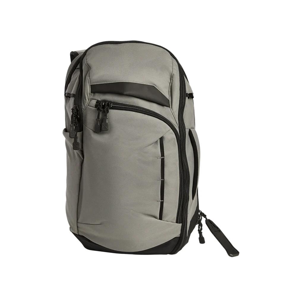 Gray and black modern travel backpack