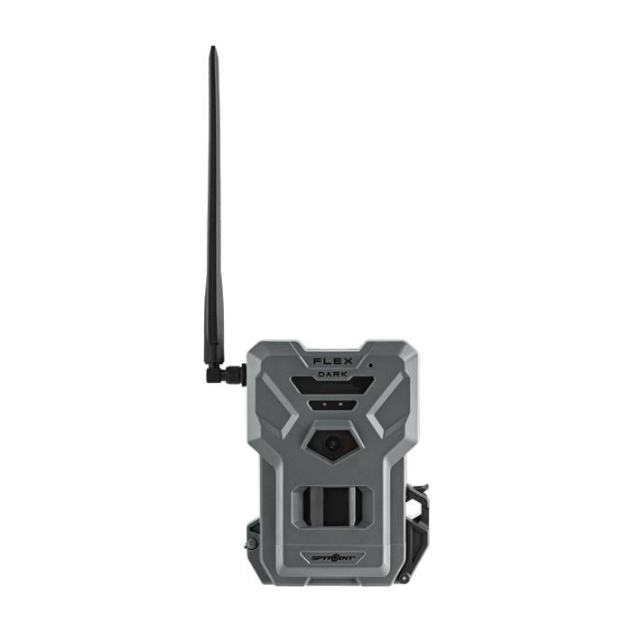 Spypoint Flex Dark trail camera with antenna