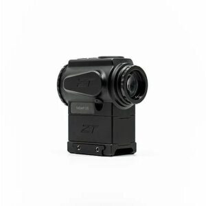 Compact black thermal imaging monocular device