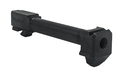 Black industrial hydraulic cylinder component