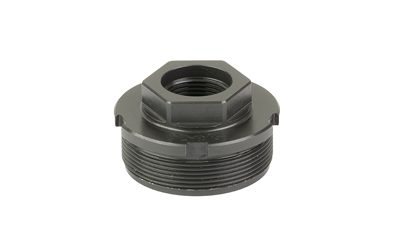 Black threaded metal pipe adapter fitting