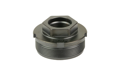 Metal threaded pipe adapter with hex top