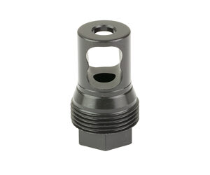 Threaded metal valve component with hex base