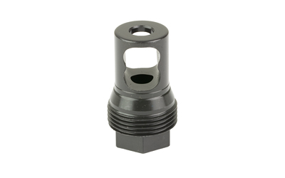 Threaded metal valve component with hex base