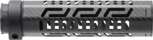 Carbon fiber rifle handguard with M-LOK slots