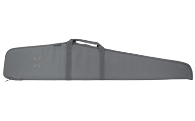 Gray soft rifle case with carry handles
