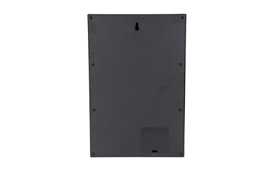 Back view of wall-mounted frame or panel