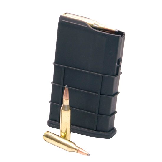 Rifle magazine with two rifle cartridges