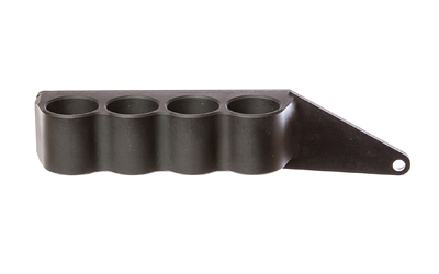 Black plastic four-hole grip tool with handle