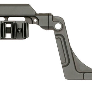 Adjustable tactical rifle stock with pistol grip