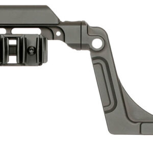Modular firearm stock with pistol grip and brace