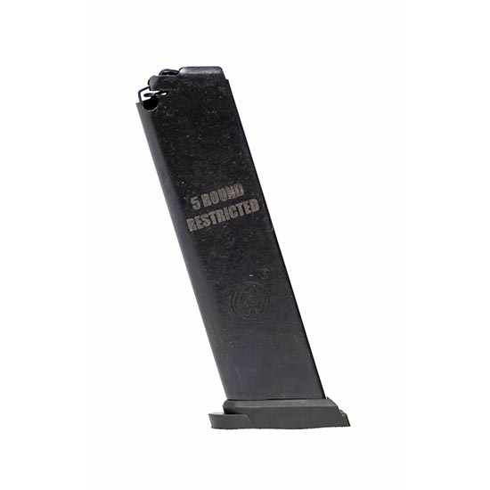 Black .40 S&W pistol magazine