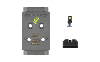 Night vision optic with sight and mount