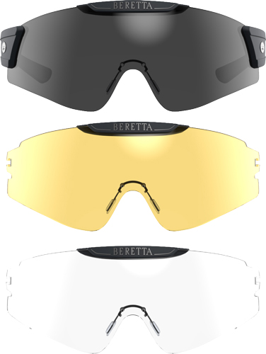 Beretta interchangeable shooting glasses lenses set