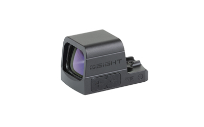 Compact gray reflex red dot sight optic