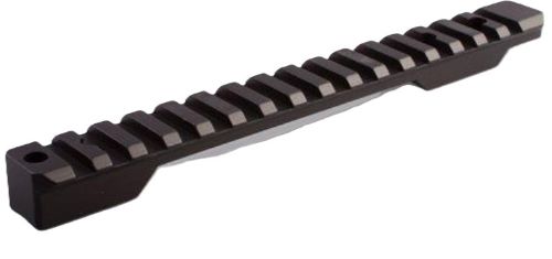 Black metal Picatinny rail mount