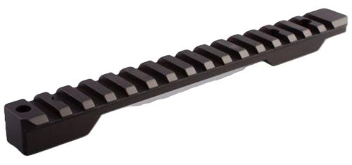 Black metal Picatinny rail mount