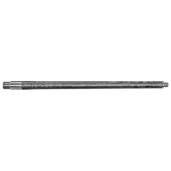 Long metal shaft isolated on white background