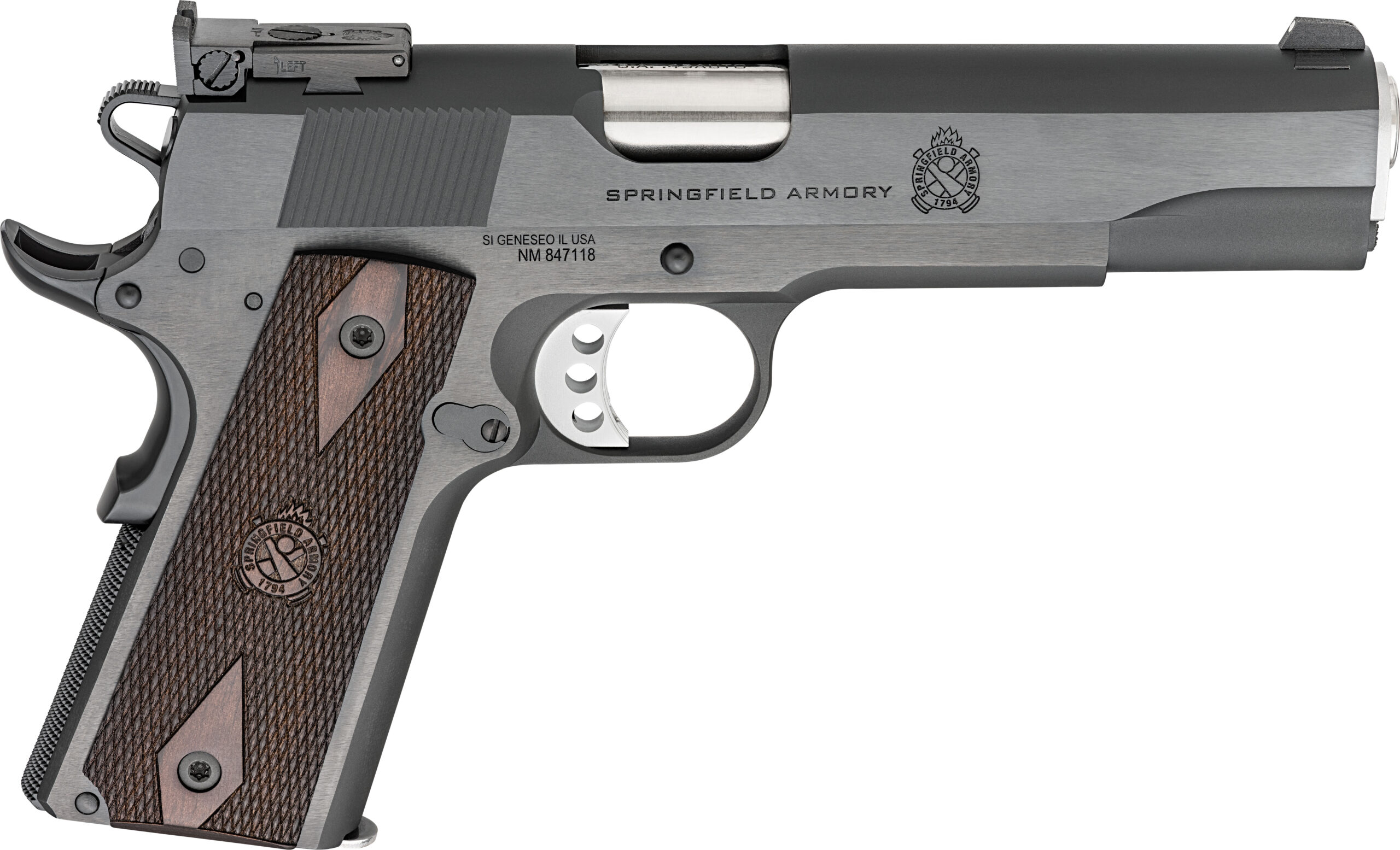 Springfield Armory 1911-style semi-automatic pistol