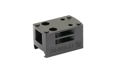 Gray SHIELD mounting block with multiple holes
