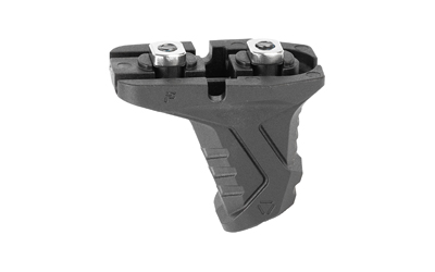 Black angled foregrip firearm accessory