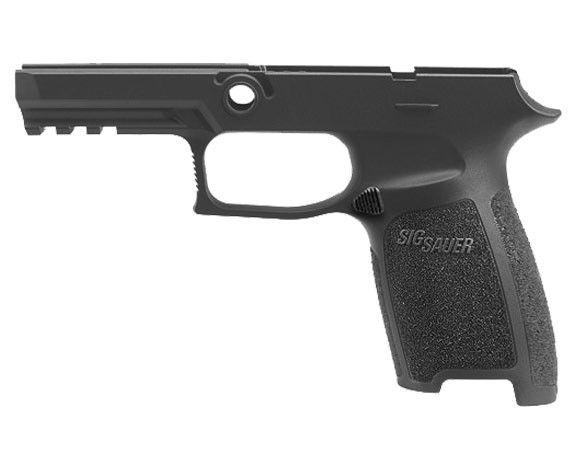 Black SIG Sauer pistol frame