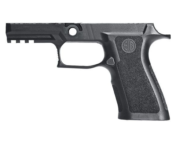 Black SIG Sauer handgun frame