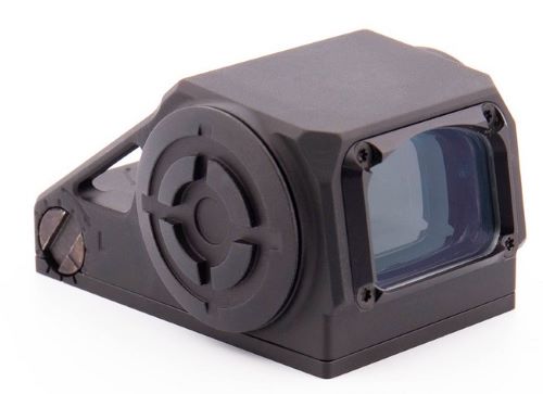 Compact tactical holographic sight with mounting bracket