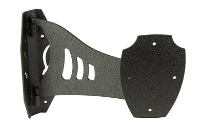 Black metal wall mount bracket