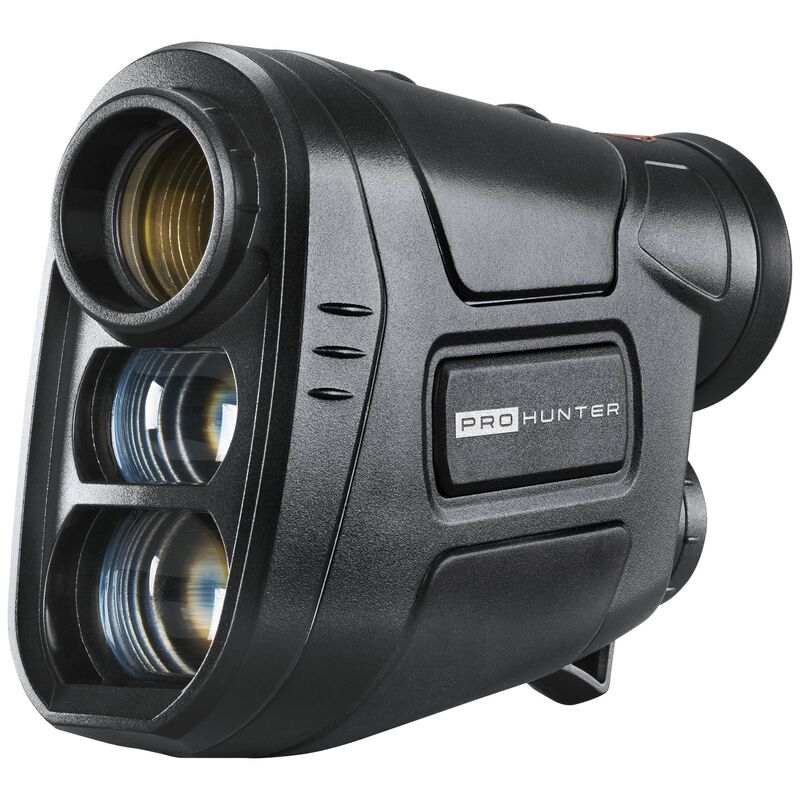 ProHunter laser rangefinder with multiple lenses