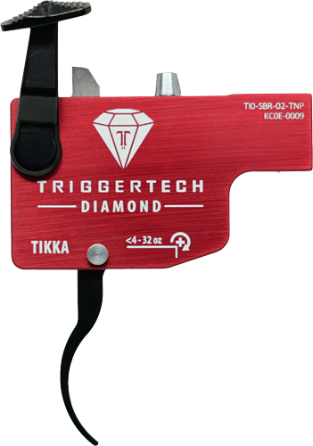 Red TriggerTech Diamond rifle trigger assembly