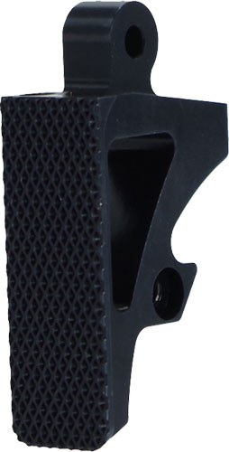 Black textured metal mechanical component