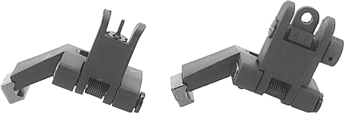 Flip-up metal iron gun sights