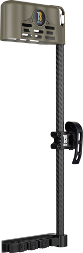 Carbon fiber bow hanger with mounting bracket