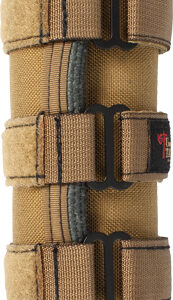 Tan tactical padded wrap with adjustable straps