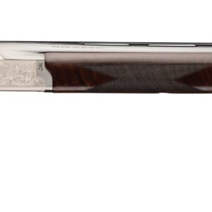 Double-barrel shotgun with wooden stock