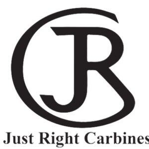 Just Right Carbines logo with JR monogram