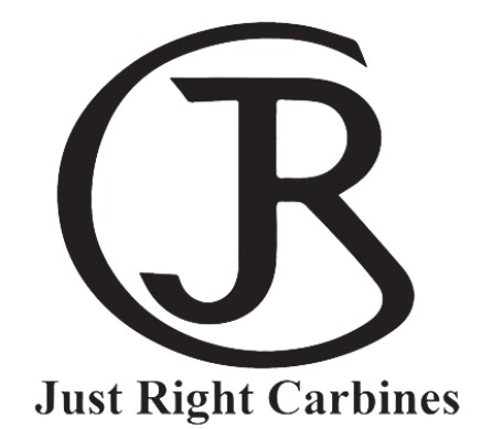 Just Right Carbines logo with JR monogram