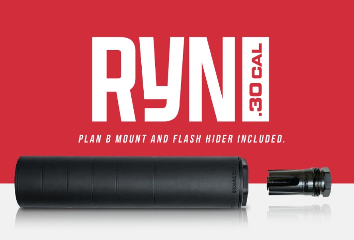 RYN .30 cal suppressor with flash hider