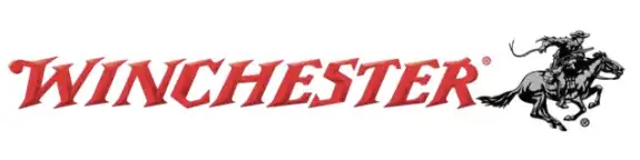Winchester logo with cowboy riding horse silhouette