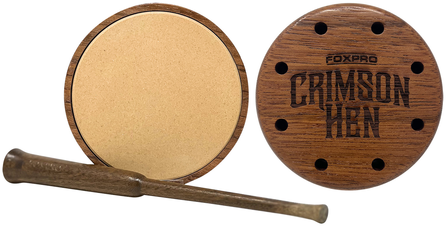 Wooden turkey pot call with striker