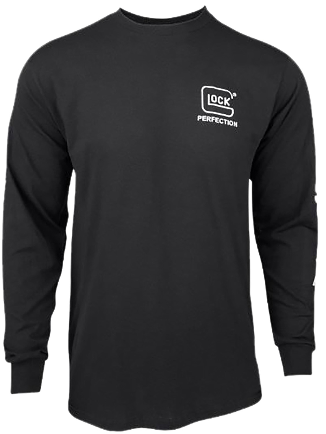 Black long-sleeve shirt with Glock logo
