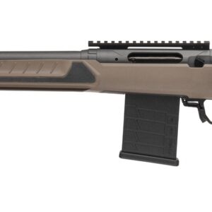Modern bolt-action rifle with detachable magazine