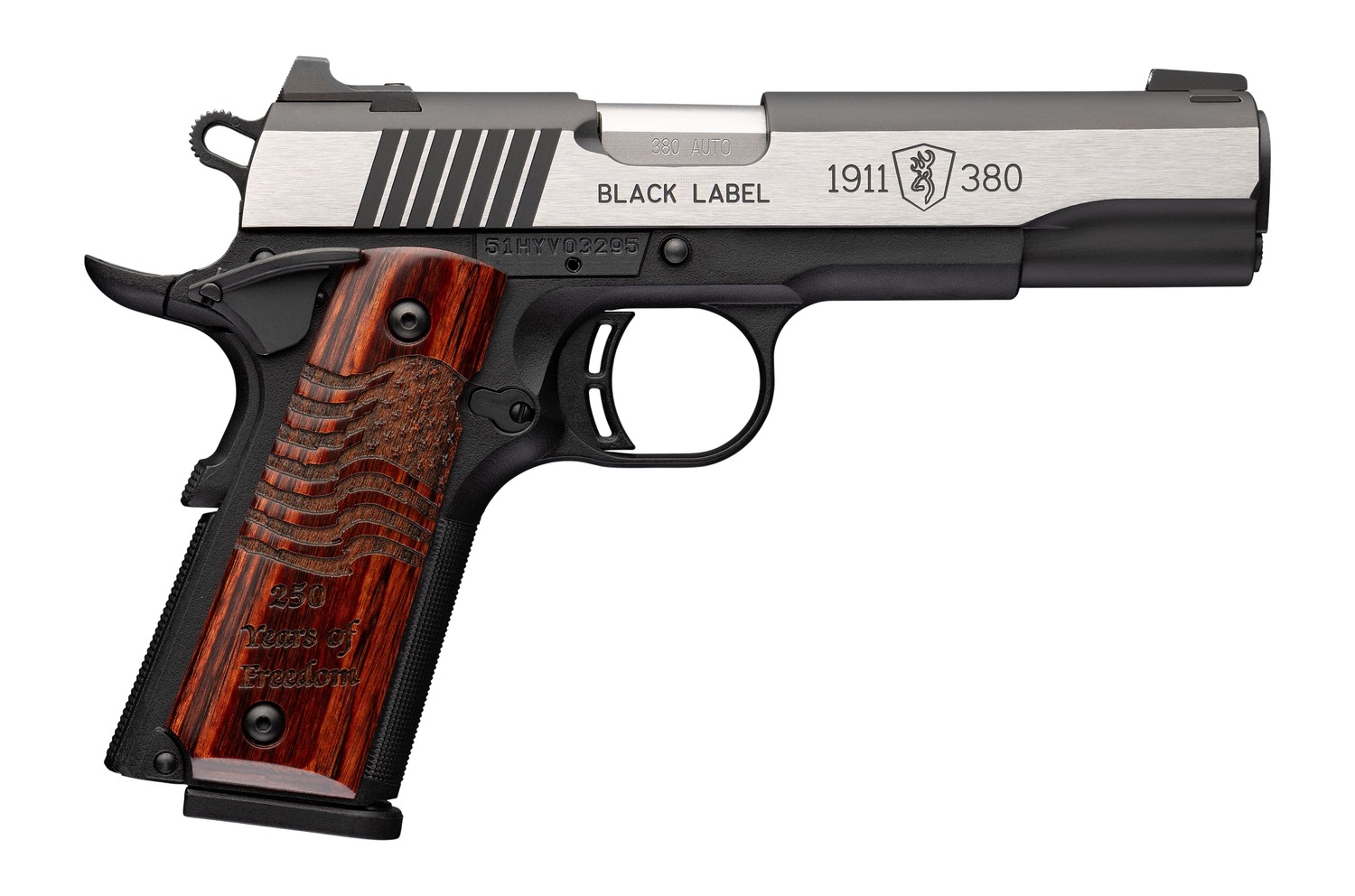 1911-380 Black Label semi-automatic pistol