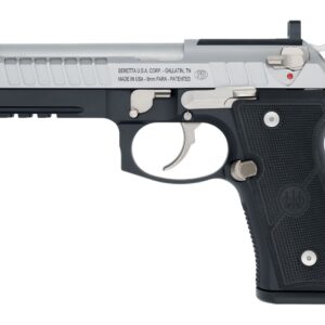 Beretta 9mm semi-automatic pistol side view