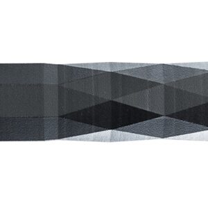 Black textured tactical flashlight on white background
