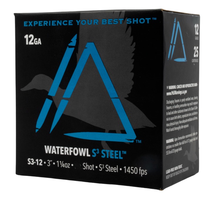 Box of 12-gauge Waterfowl S3 Steel shells
