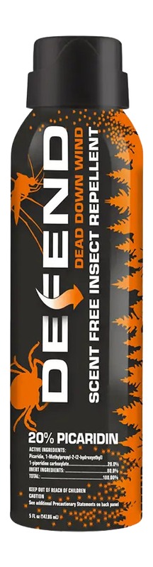 DEET END insect repellent spray can